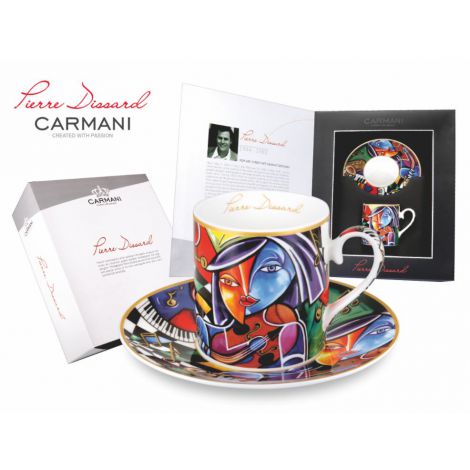 Filiżanka Carmani 250ml ze spodkiem - P. Dissard, Instrumentalist